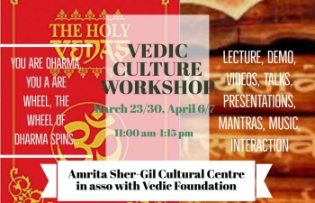 CYCLE OF INDIAN CULTURE WORKSHOPS